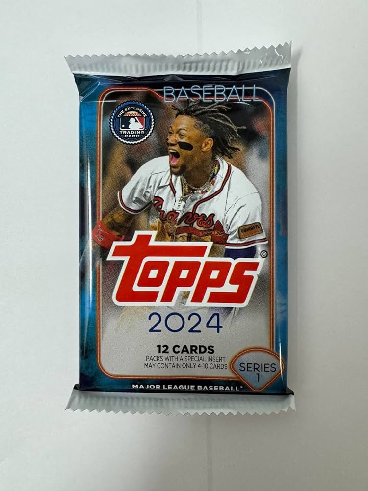 ゲームセンター・ゲームカード 2024 Topps Series 1 blaster box 2024 Topps MLB Series 1 Baseball Trading Card Value Box : Target